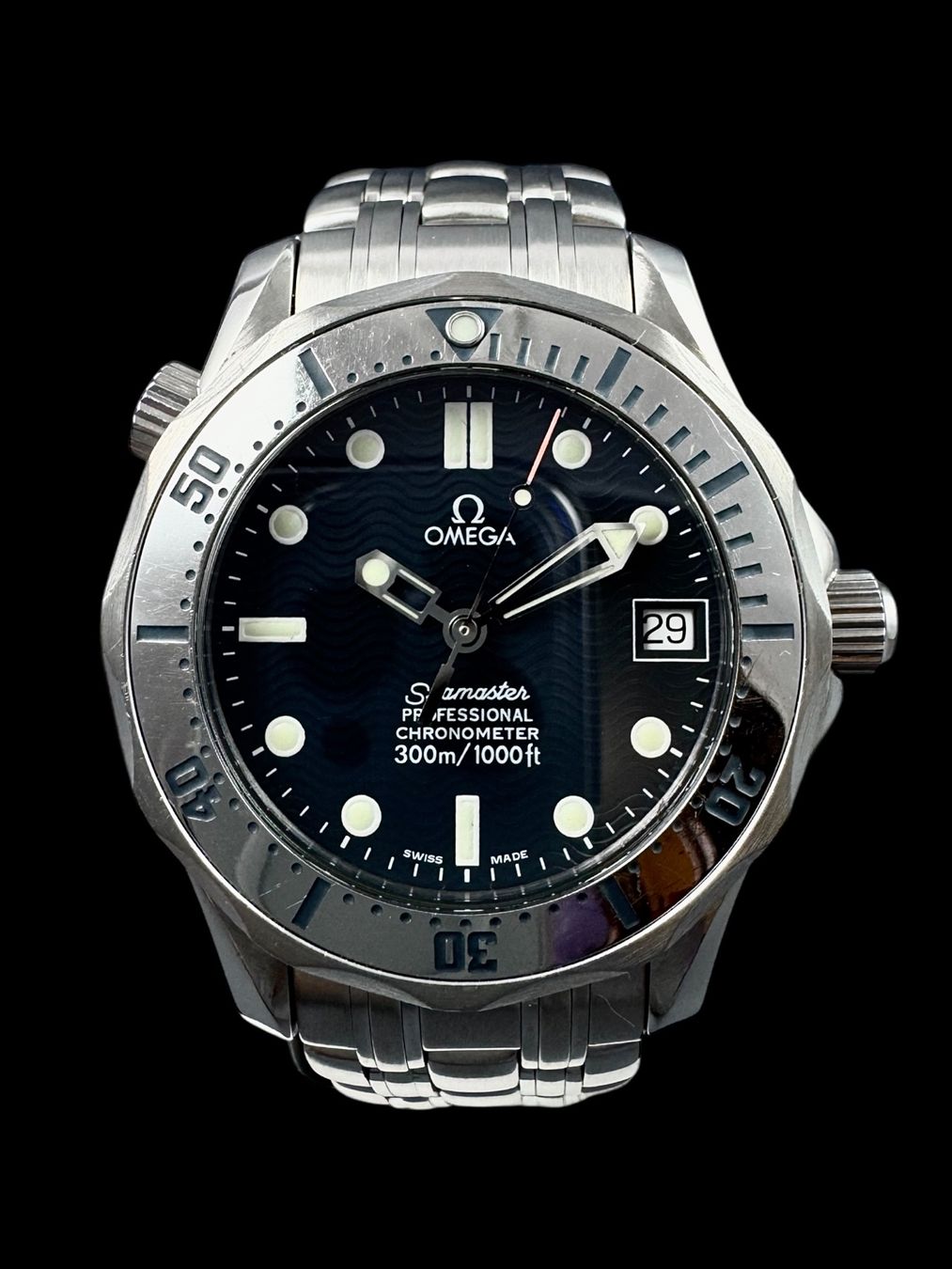 Omega Orologi: Omega Seamaster Chronometer Automatic 37mm Fullset *U795 – Usato da Zürich venduto da GalerieInauen 2
