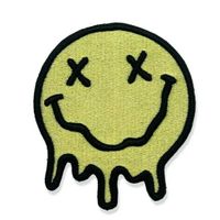 Smiley Face 3D Stickpatch – 3D‑Aufnäher – neu