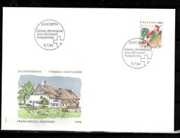 1994/95 - FDC / Tiere / Hühner