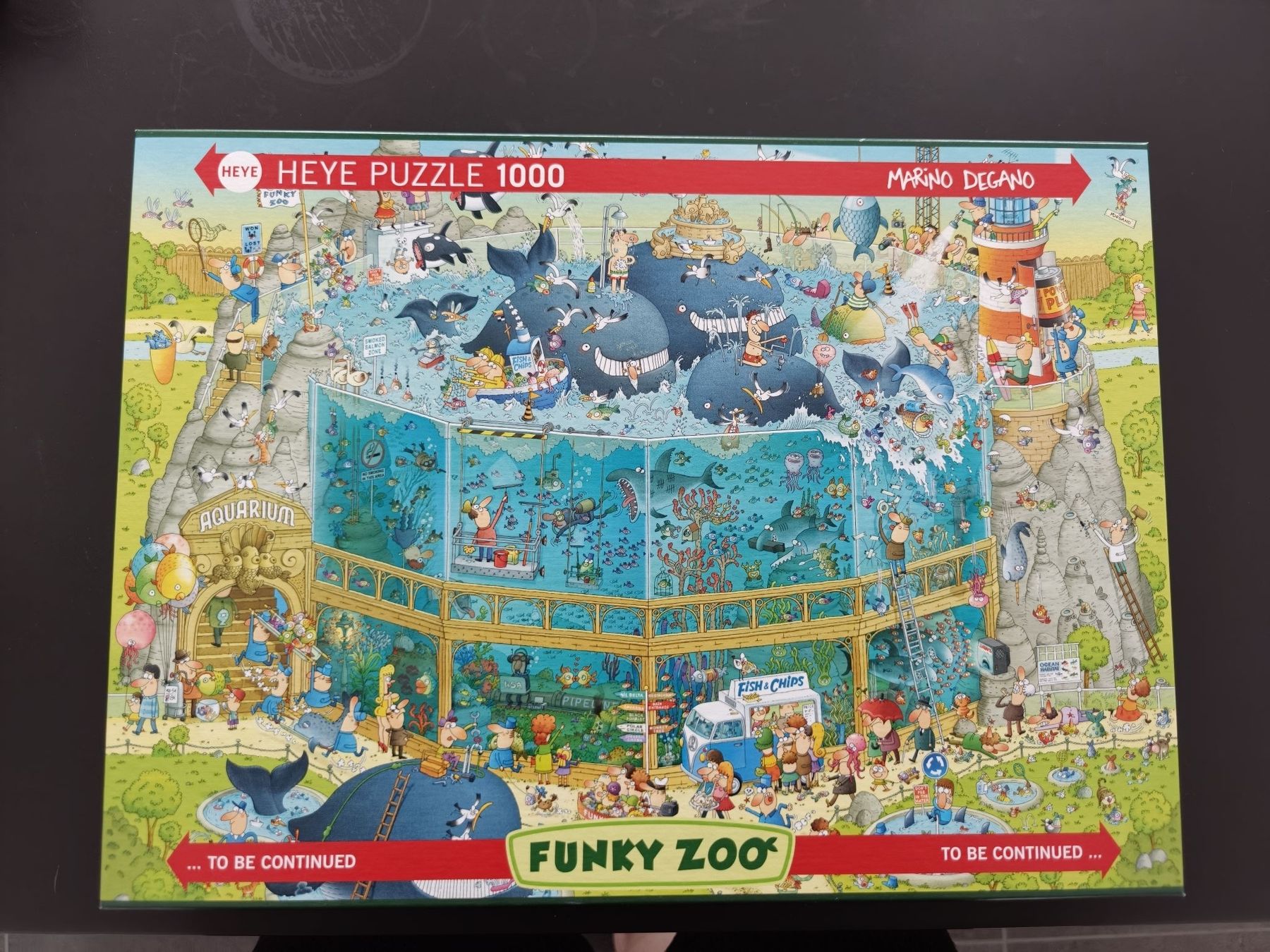 Heye Puzzles: Heye Puzzle 1000 Teile Funky Zoo – Gebraucht aus Konolfingen von Spoera