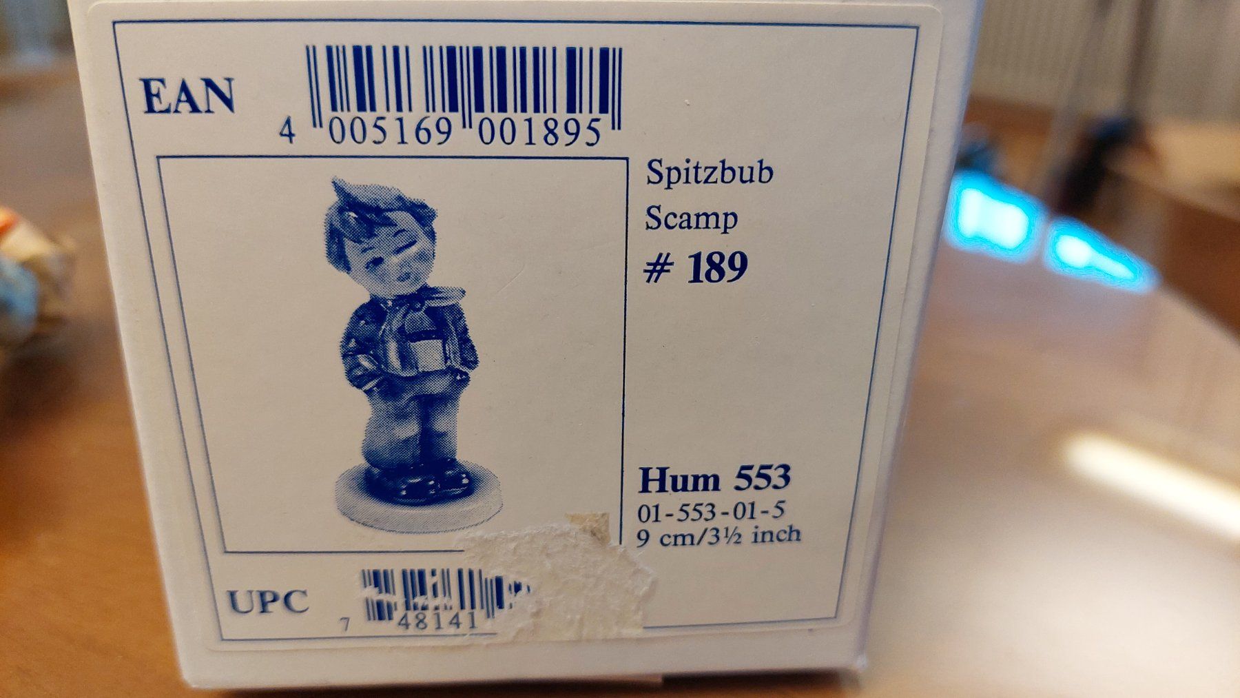 Hummel Statuette: Hummel Figur  189/ HUM 553 "Spitzbub" / "Scamp" – Usato da Russikon venduto da um1224 2