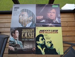 4x Johnny Cash Vinyl 