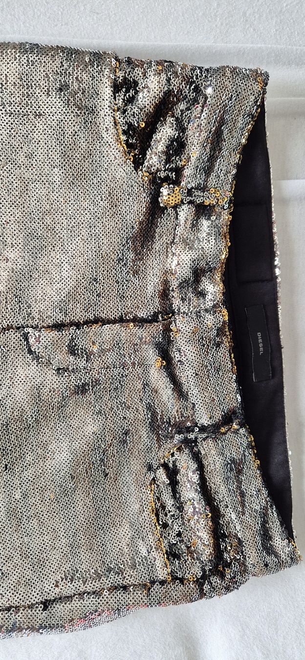Diesel Pantalons: Paillettenhose Gr. 26 Diesel – Neuf (Voir description) à Herznach par DieMartin 2
