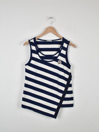 Moncler Tank Top, asymmetrisch, Gr.XS, neuwertig