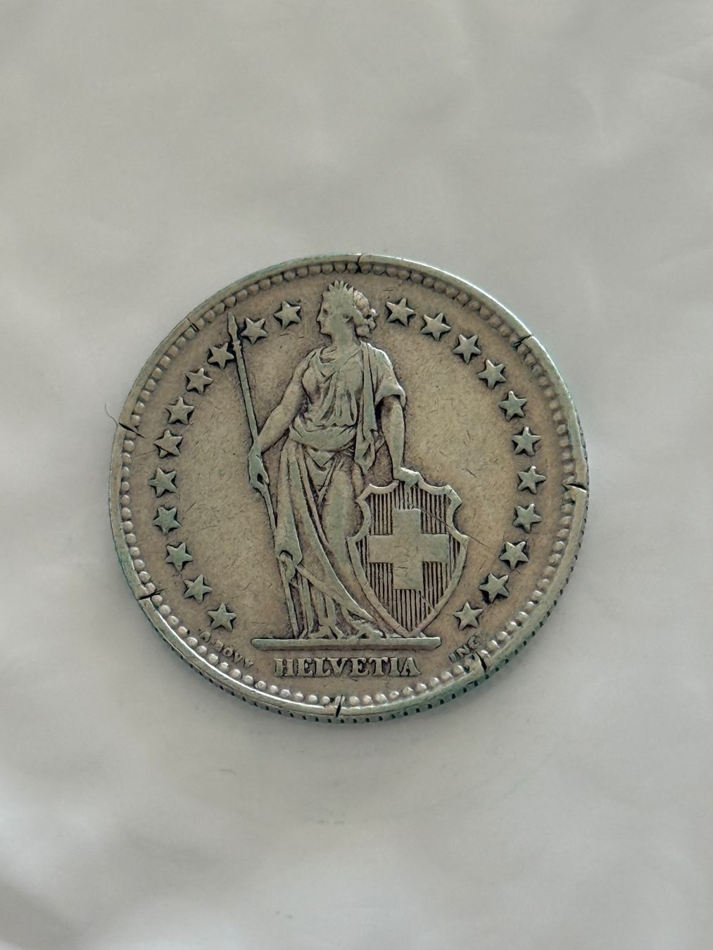 Tutti le monete: 2 Franken 1936  Silber, Rar – Usato da Wallisellen venduto da SWISS_SILVER1 1