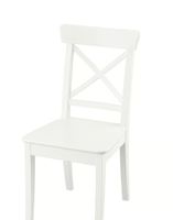 IKEA Stuhl Rosentorp mit hellbeigen Sitzkissen (2 Stühle)