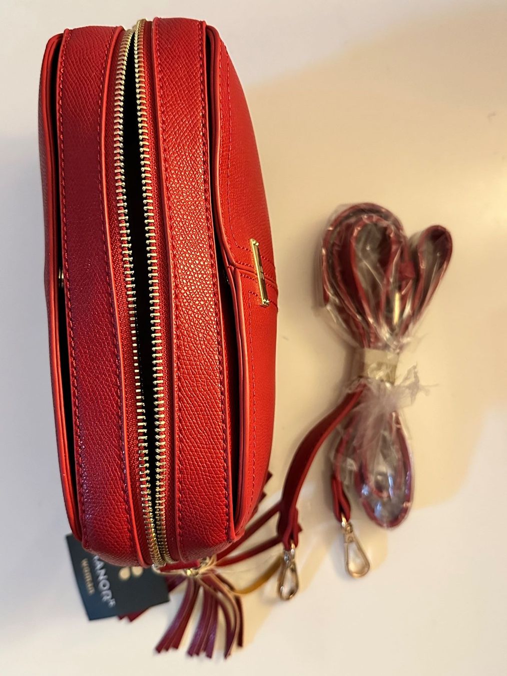 Manor Borse da donna: Rote Handtasche von Manor – Nuovo (secondo la descrizione) da Bülach venduto da Jubet 3