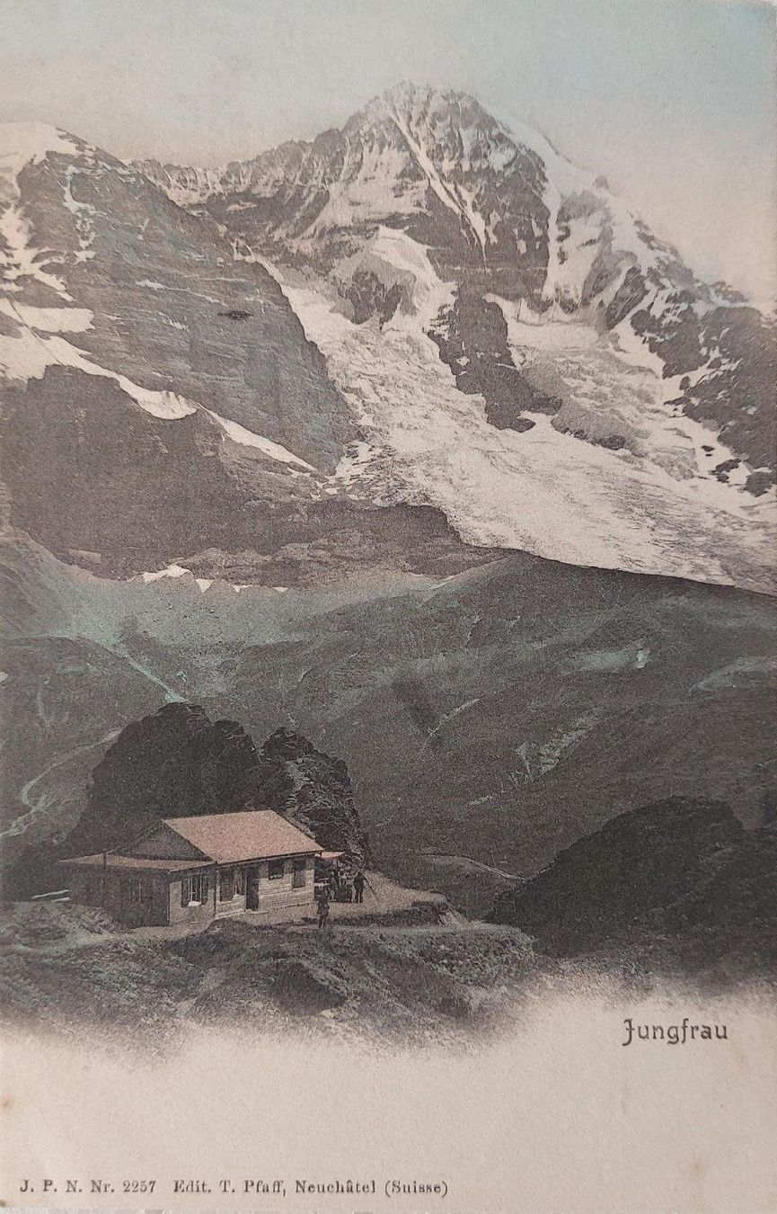 Ansichtskarten: JUNGFRAU – Gebraucht aus Delémont von Domdom1