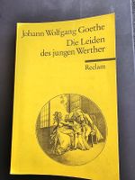 Goethe - Die Leiden des jungen Werther (Reclam) Top!