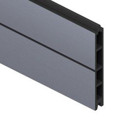 Paraventi: Sichtschutz WPC Anthrazit Set inkl. 2 Pfosten – Nuovo e nell'imballaggio originale da Wiedlisbach venduto da TomwoodAG 1