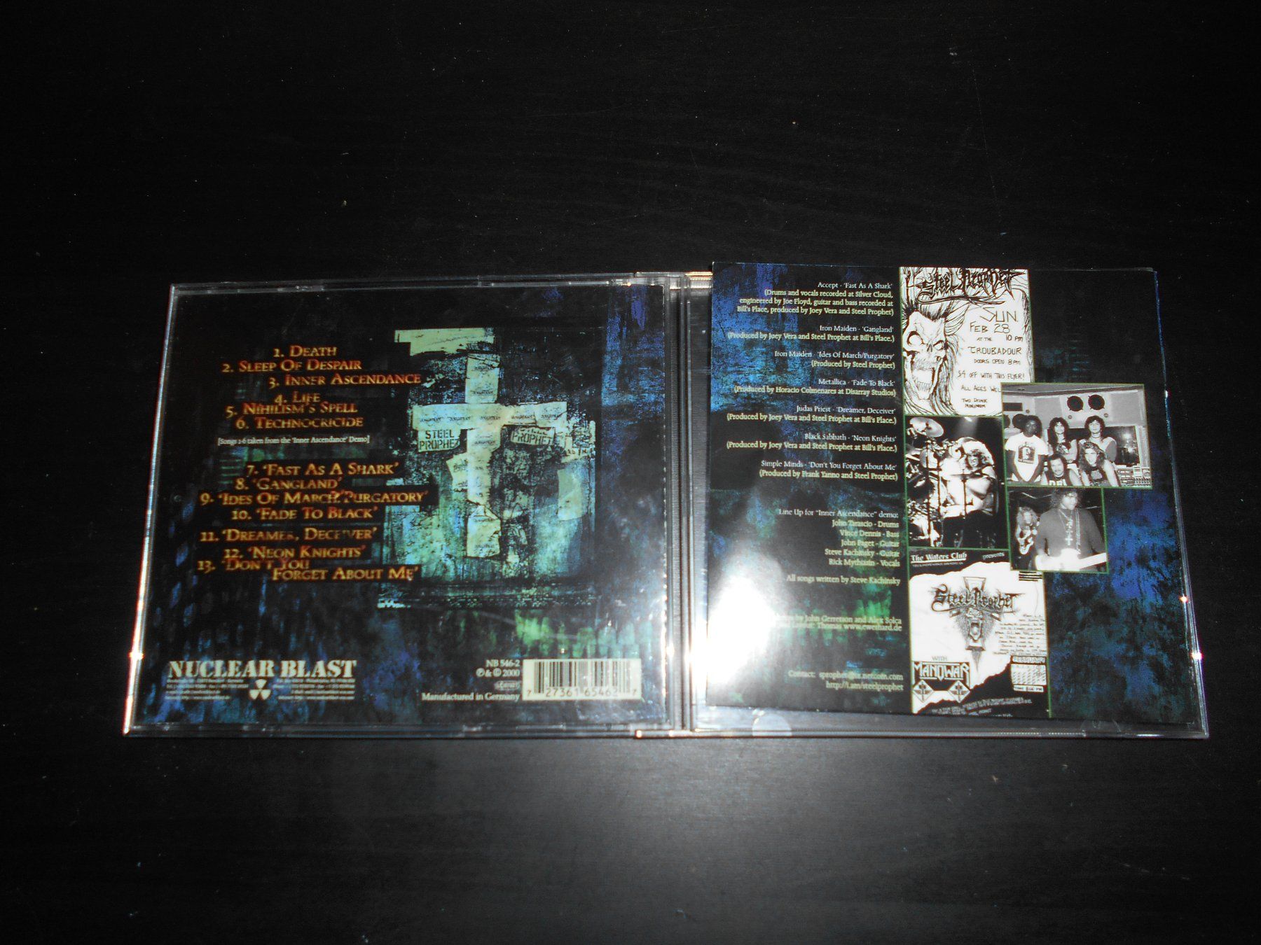 CD: Steel Prophet – Genesis / 2000 – Usato da Aarberg venduto da witchhunter01 1