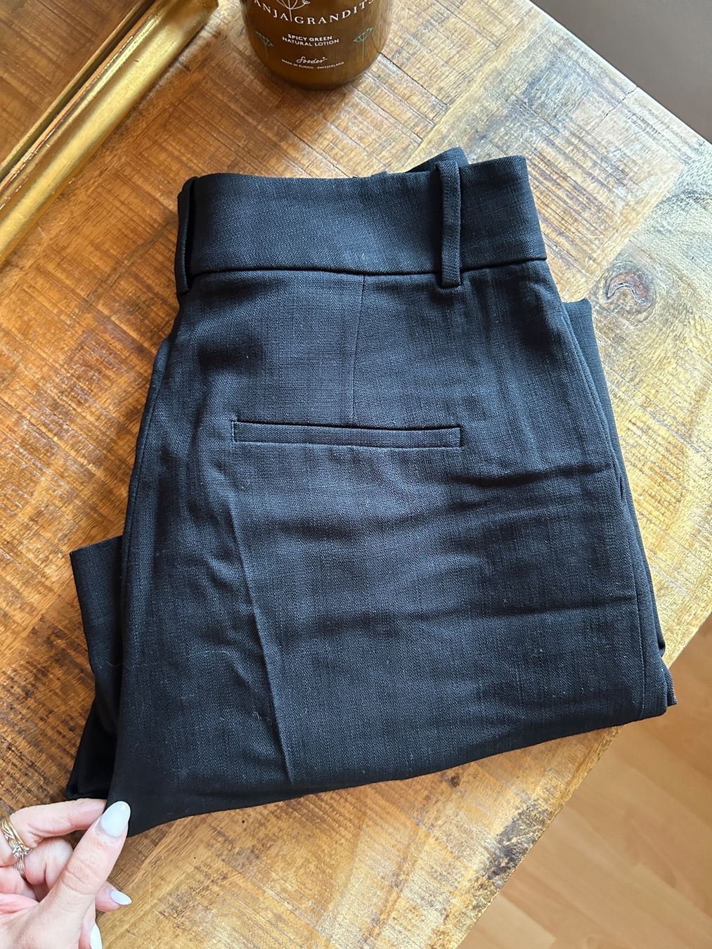 Massimo Dutti Pantaloni: Schwarze Massimo Dutti Studio Culotte - Gr. S – Usato da Illnau venduto da Monkky