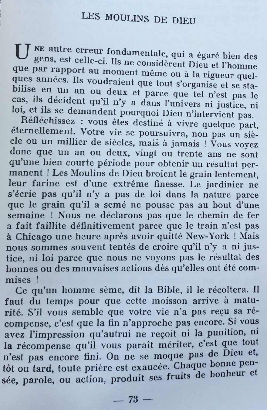 Bücher: Emmet Fox - Évidences - Les lois de la vie – Gebraucht aus Niederuzwil von lubimaja 2