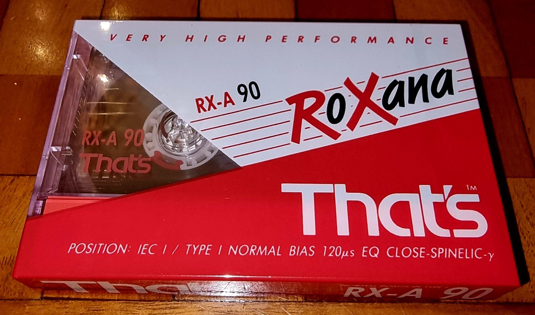 Kompaktkassetten: Rares THATS"RX-A90 ROXANA" – Neu und originalverpackt aus LAUSANNE von Mistersound