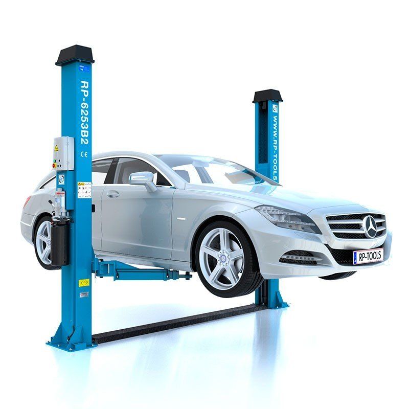 Piattaforme elevatrici & Crick: Autolift Hebebühne 2-Säulen hydraulisch RP-TOOLS Austria – Nuovo e nell'imballaggio originale da Niederurnen venduto da RemaMaschinenAG