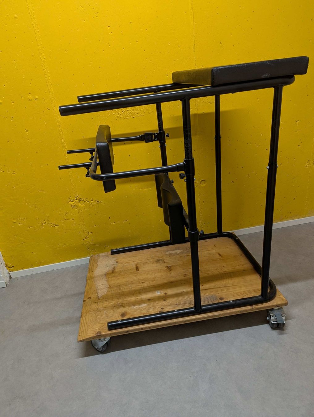 Rollstühle: Praschberger Stehtisch Rollstuhlfahrer Stehgerät Stehtrainer – Gebraucht aus Hedingen von Lillalil