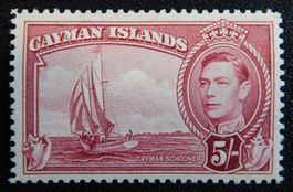 Kaiman Islands British Kat. 113 * 1938