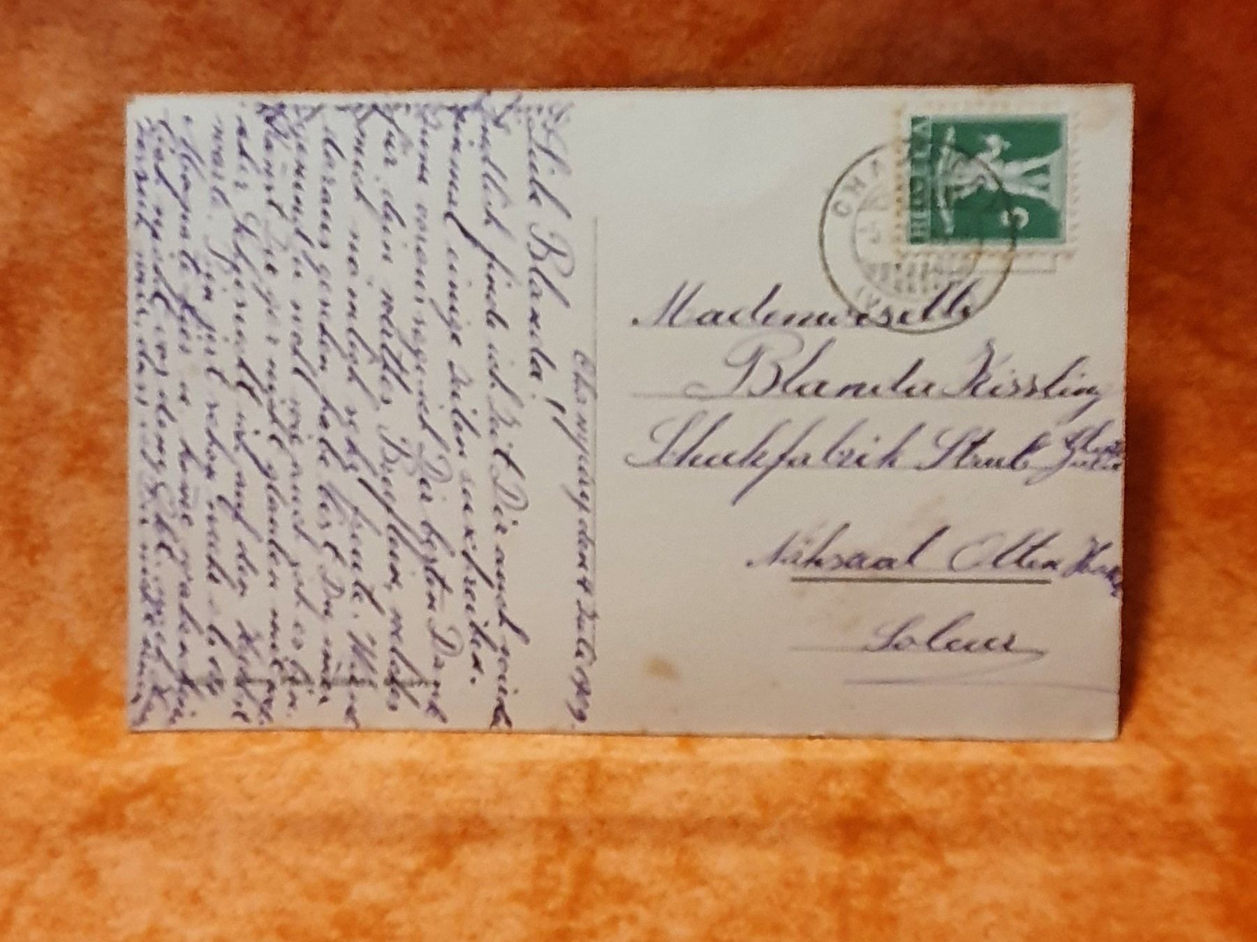 Cartoline postali: Champèry La Rue Kanton Wallis – Usato da Küttigen venduto da Melisch1000 1