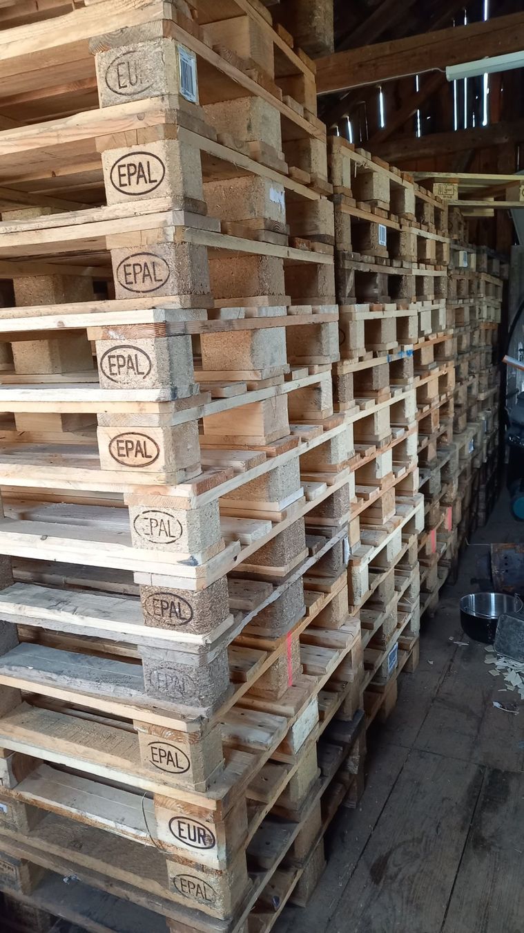 Pallets: Europaletten gebraucht  tauschfähig – Usato da rickenbach venduto da holdrio1946