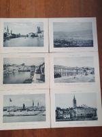 Karte Zürich Antik