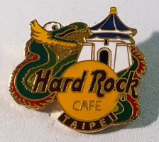 AA997 - Brosche Hard Rock CAFE Taipei