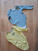 2er Set Baby Bodys Gr. 80/12M Langarm