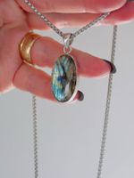 Labradorite necklace