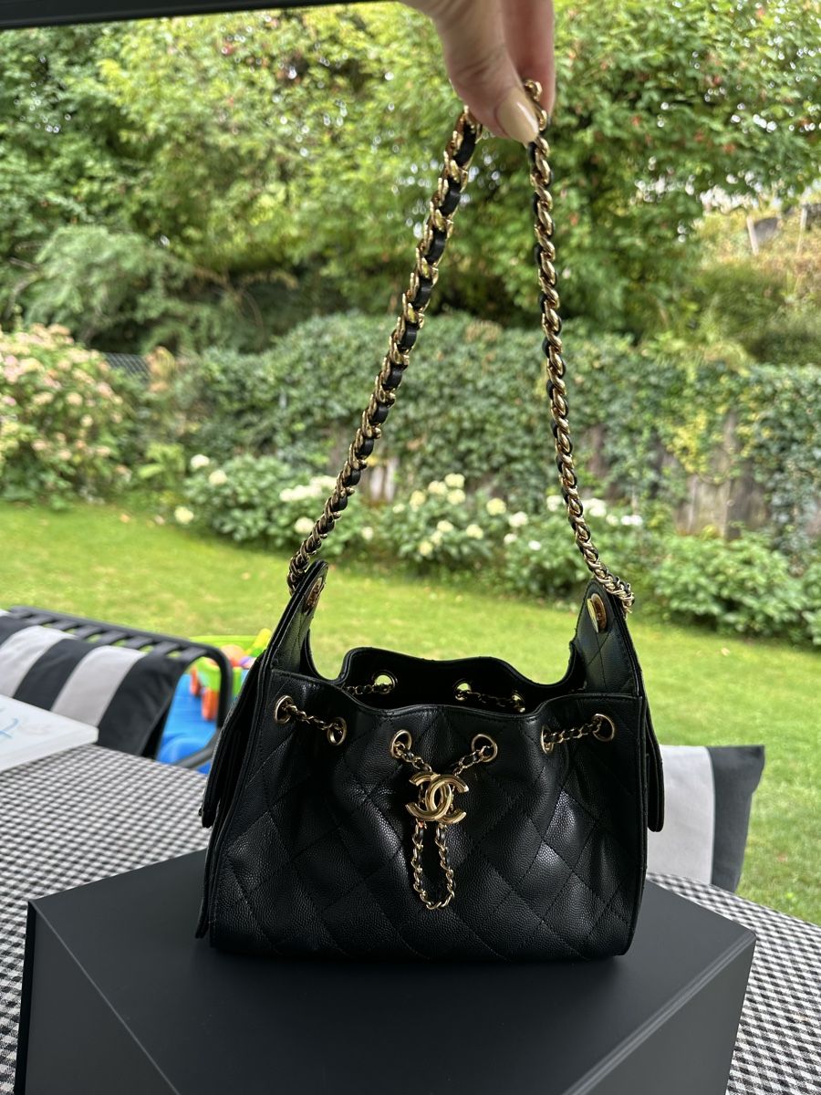 Chanel Borse da donna: Chanel 25 schwarz – Nuovo (secondo la descrizione) da Au ZH venduto da Luxbag 3