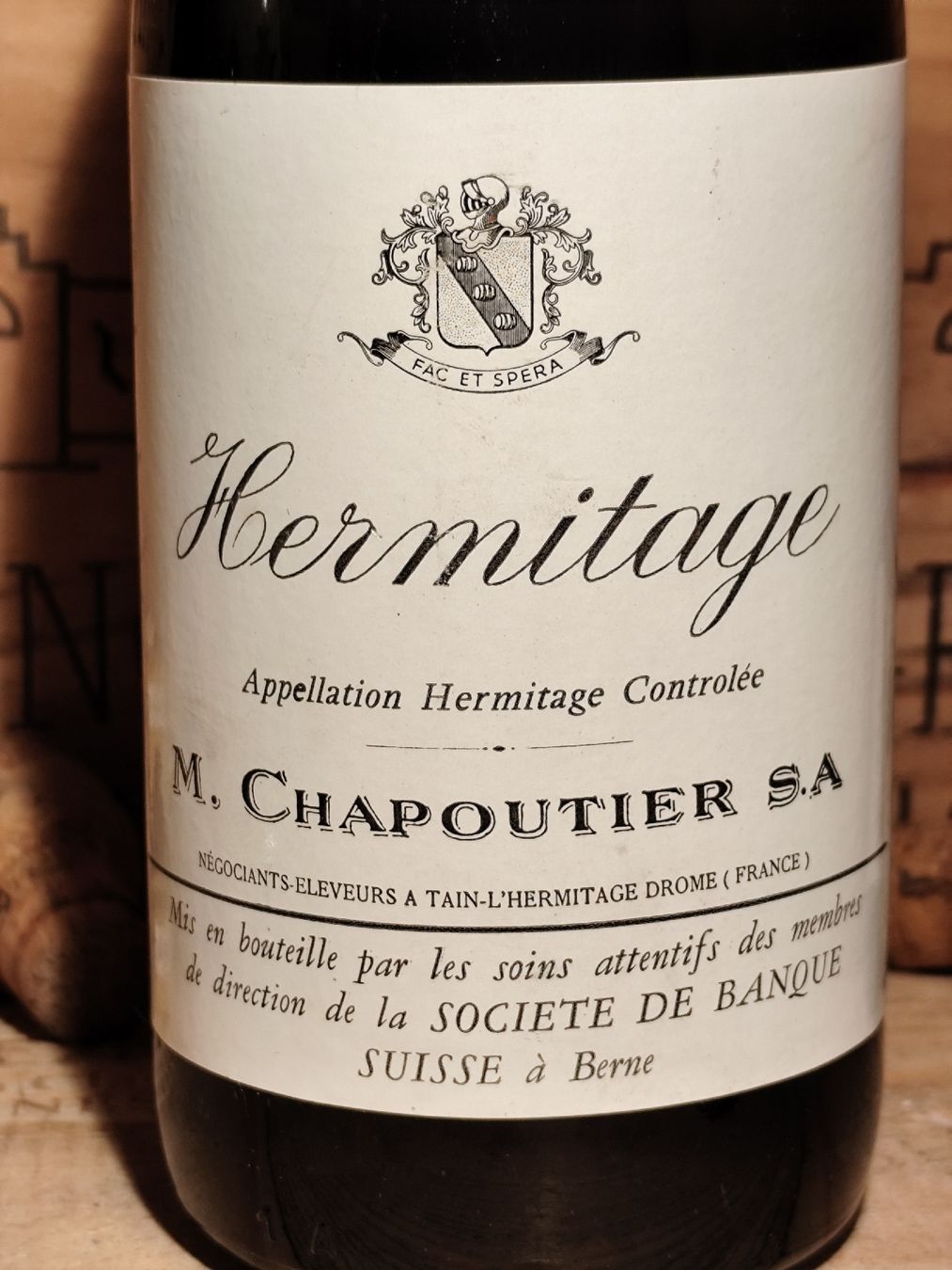 Vino: 1984 Hermitage, M. Chapoutier – Nuovo e nell'imballaggio originale da Büsserach venduto da Vintage-vins 2