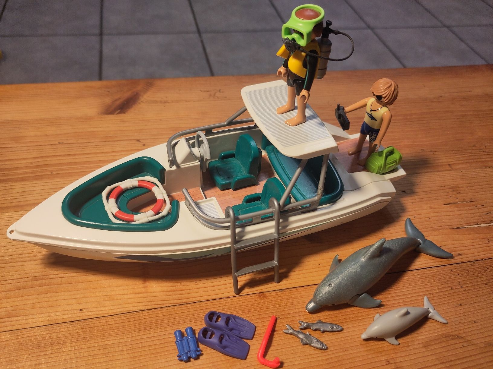 Playmobil Spielzeuge: Playmobil Motorboot 698, 9164 – Gebraucht aus Bachenbülach von Andi_78 1