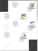 4 FDC 1173 - 1176 Serie Einzelmarken ET Bern 6.9.2005