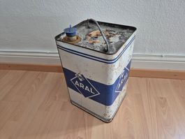 Alter Aral Öl Benzin Kanister Vintage Reklame Tankstelle Oil