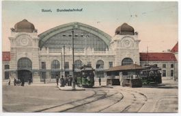 BASEL Bundesbahnhof - Tramstation, Tram