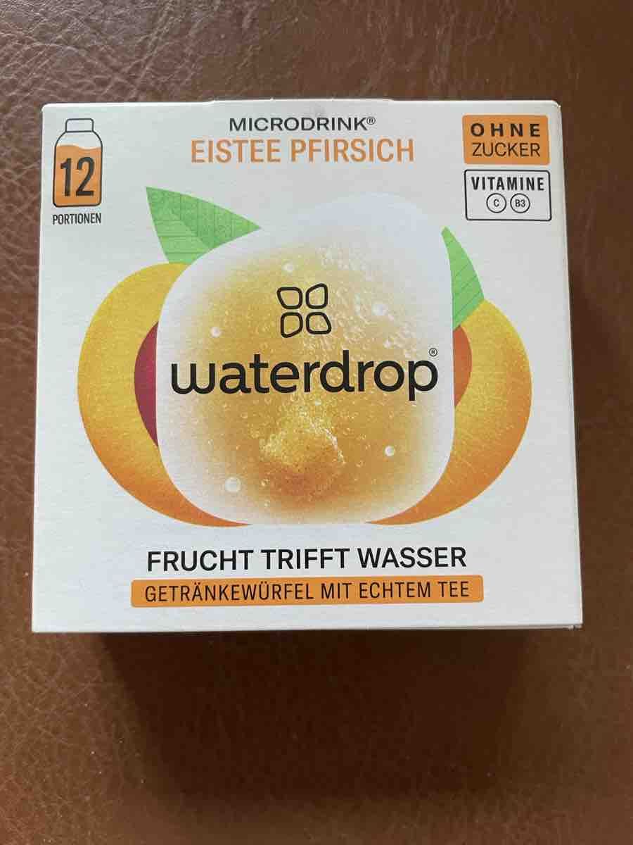 Waterdrop Cibi & Specialità: Waterdrop Microdrink Eistee Pfirsich 12 Portionen neu – Usato da Genève venduto da GMa1234
