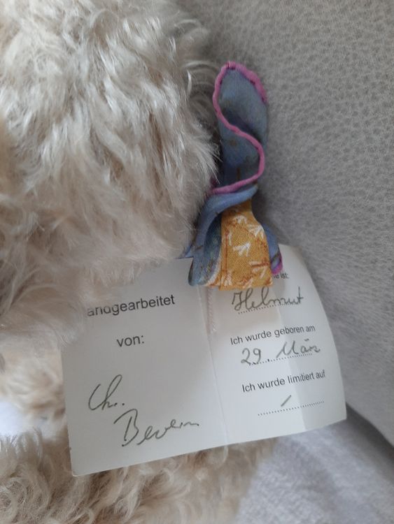 Giocattoli: Sammler Teddybär von Christine Bevern – Nuovo (secondo la descrizione) da Aarwangen venduto da jaelli01 3