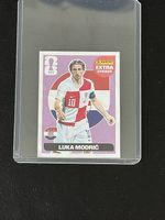 Panini Extra Sticker Luca Modric lila top Zustand