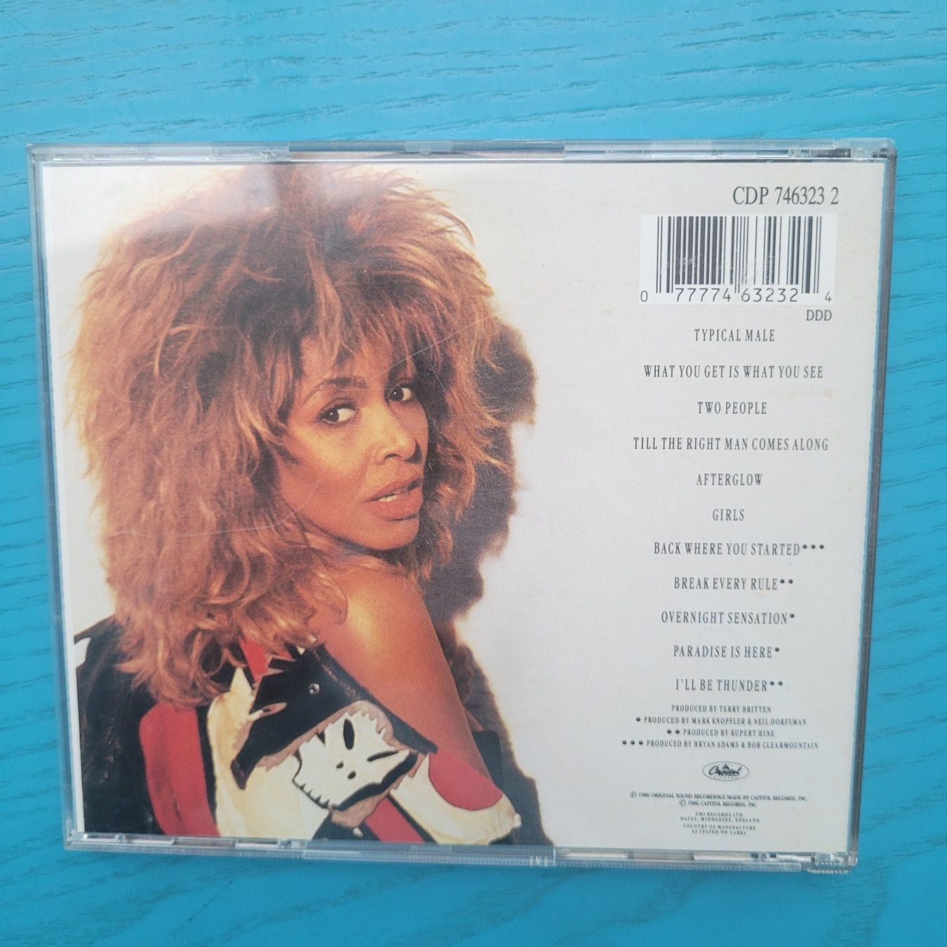 CD: Tina Turner- Break every rule – Usato da SCHÜBELBACH venduto da CoKaHa 1