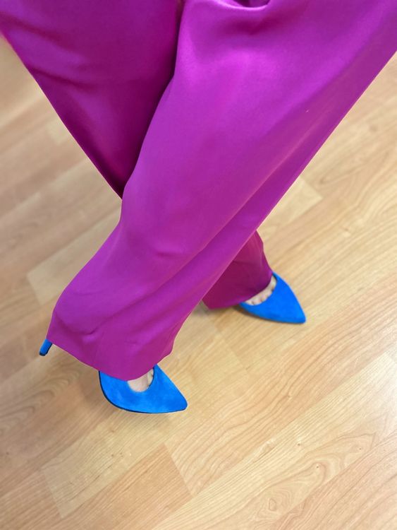 The Marilou ROMEO RODIN suede heels, like new! NP 390chf 9