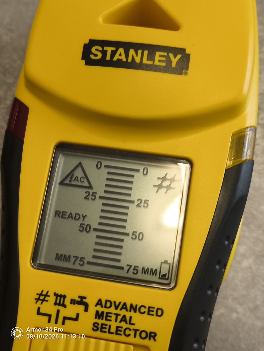 Stanley Messen: Stanley Metall Sensor detektor  – Gebraucht aus Herzogenbuchsee von ioa_zcm6 3