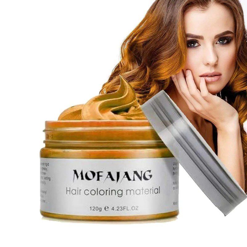 Färbemittel: Gold Temporäre Haarfarbe 120g Wachs Styling Coseplay – Neu und originalverpackt aus Hundwil von Stallone5