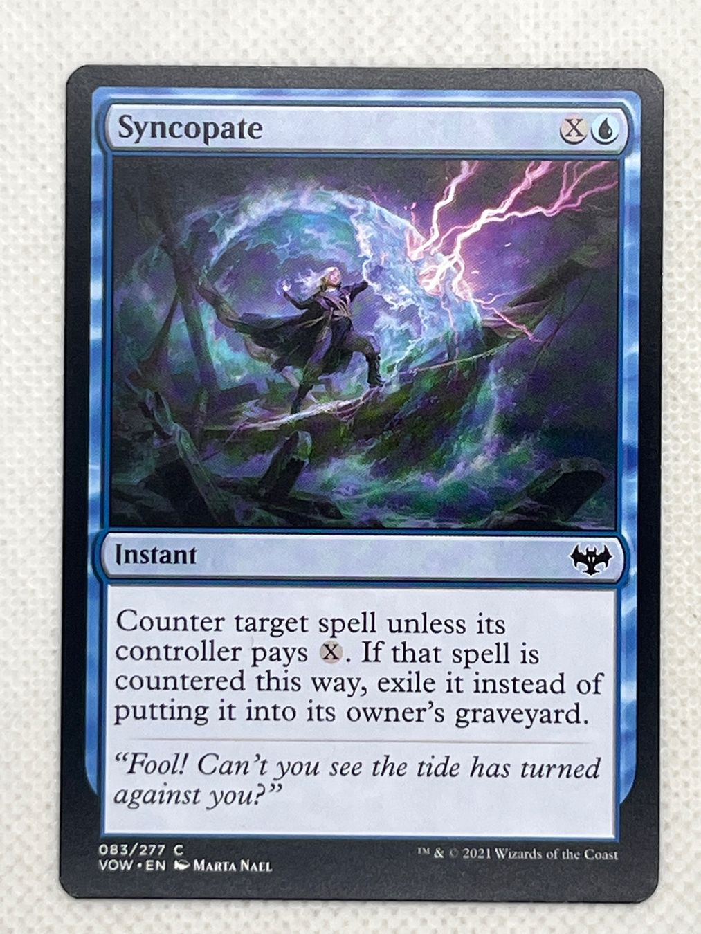 Magic The Gathering Sammelbilder & Trading cards: MTG Syncopate VOW 83 Englisch Common – Gebraucht aus Hinterkappelen von Kim1992