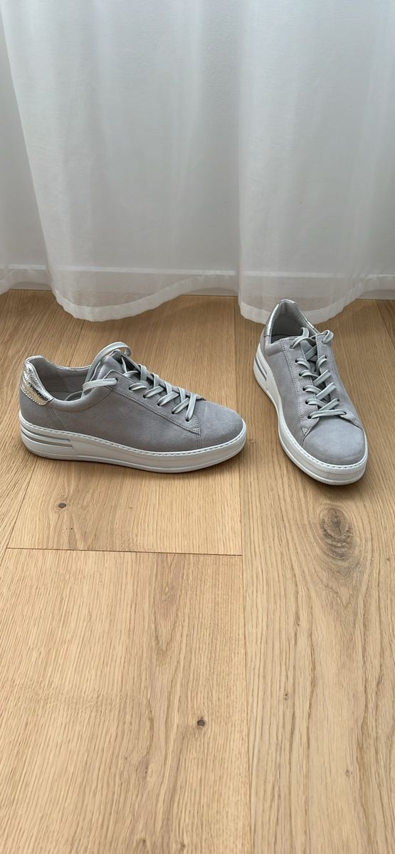 Gabor Scarpe da donna: Gabor Sneaker grau Grösse 38,5 – Usato da Röschenz venduto da caarmeeliinaaa