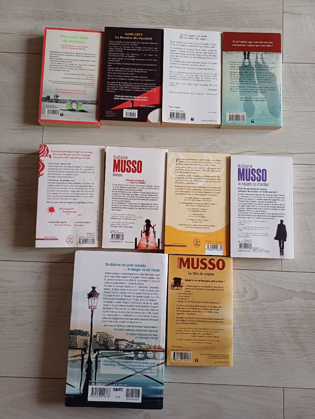 Libri: Lot livres Musso et Levy – Usato da Neuchâtel venduto da drloulou 1