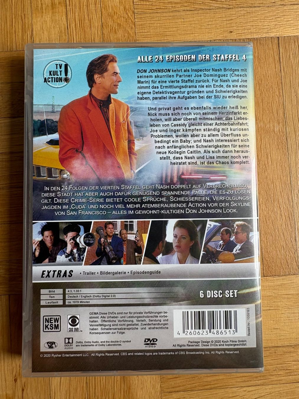 Tutti i DVDs: Nash Bridges - Die vierte Staffel - DVD – Usato da Zürich venduto da Malcom 3