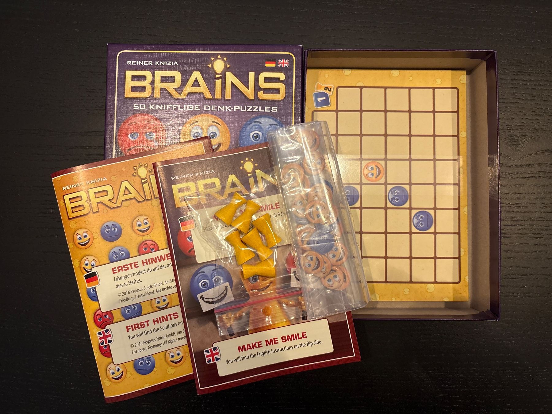 Giochi: Brettspiel Brains - Make me smile! – Nuovo (secondo la descrizione) da Oberwil BL venduto da Ragnar89 1