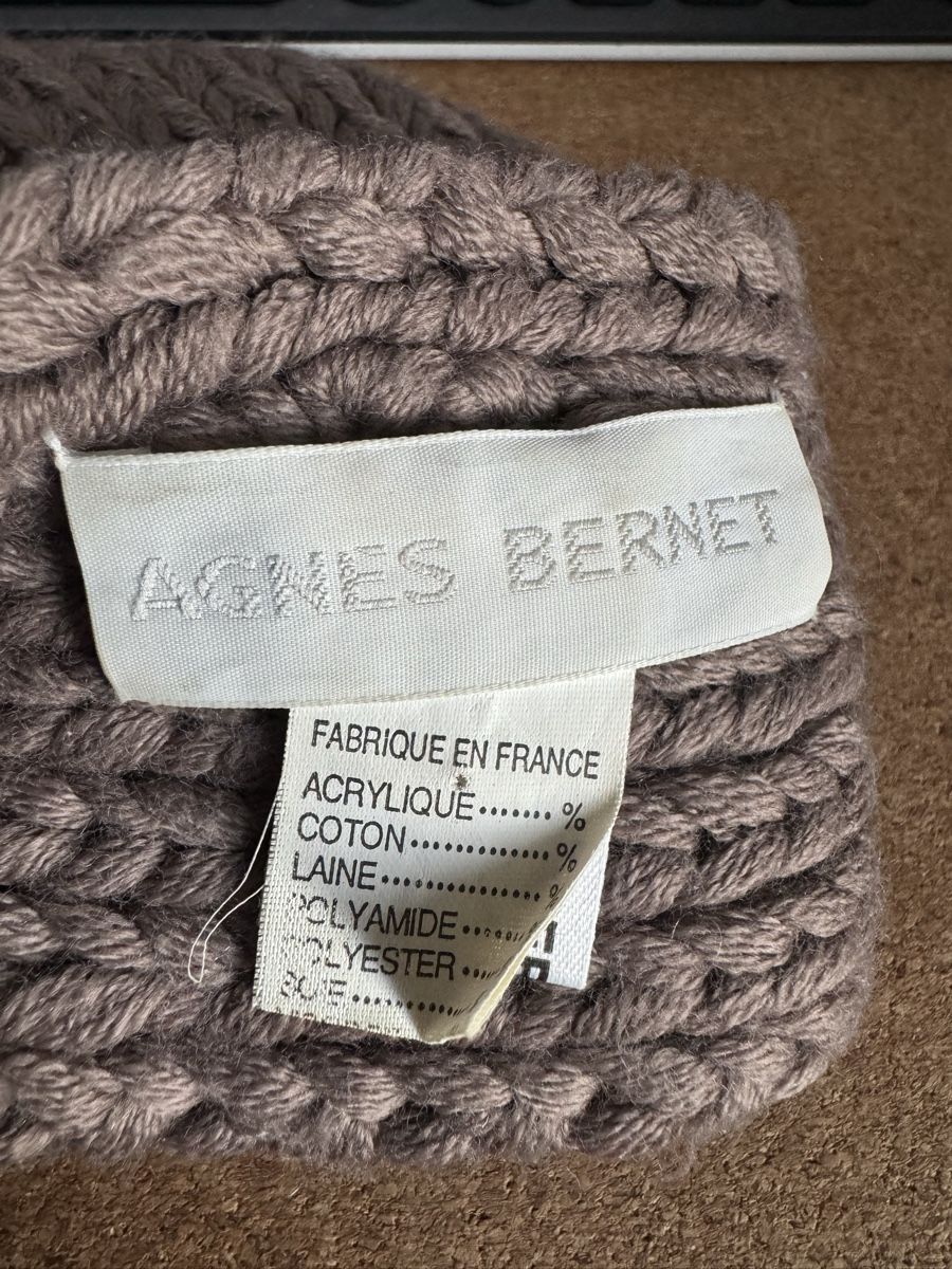Foulard & Sciarpe: Agnes Bernet Schal Merinowolle braun – Nuovo (secondo la descrizione) da Brütten venduto da Rod816 4