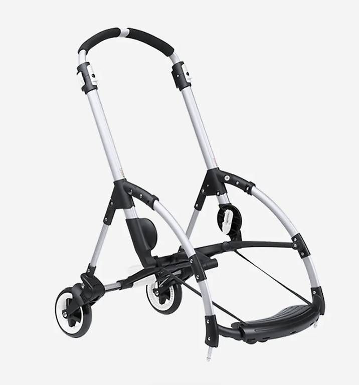 Kinderwagen: Bugaboo Bee Gestell (Neu) silber – Gebraucht aus Winterthur von Happy-Baby