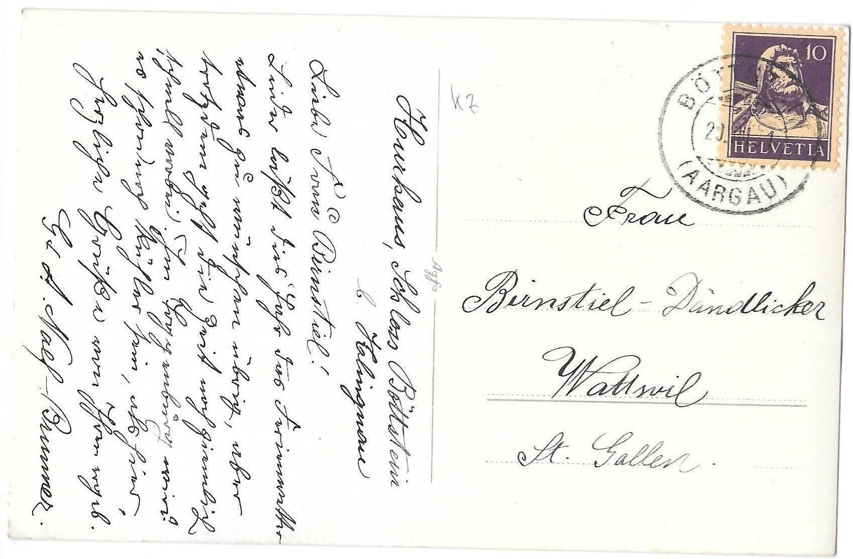 Cartoline postali: Klingnau Gesamtansicht – Usato da Olten venduto da clotaldi 1