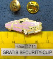 CADILLAC CABRIOLET PINK OFFEN AUTO PIN ENAMEL GOLDIG