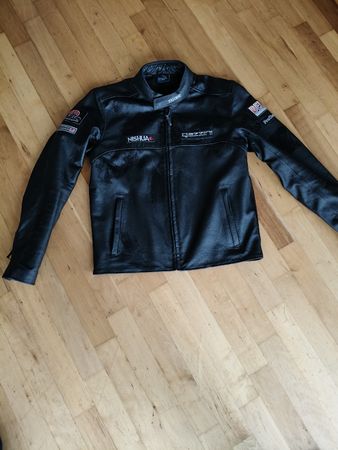 Fastway Motorrad Lederjacke schwarz Grösse 52 gebraucht